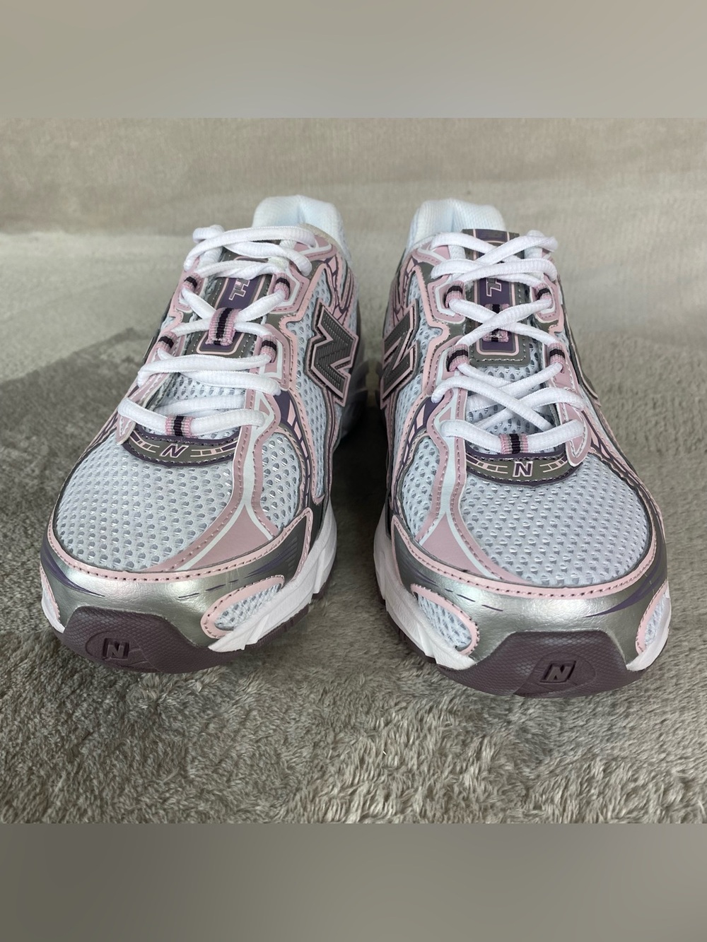 New Balance 740 U740PK2 Womens Size 7.5 Pink White Silver Running Shoes NEW - Picture 5 of 11